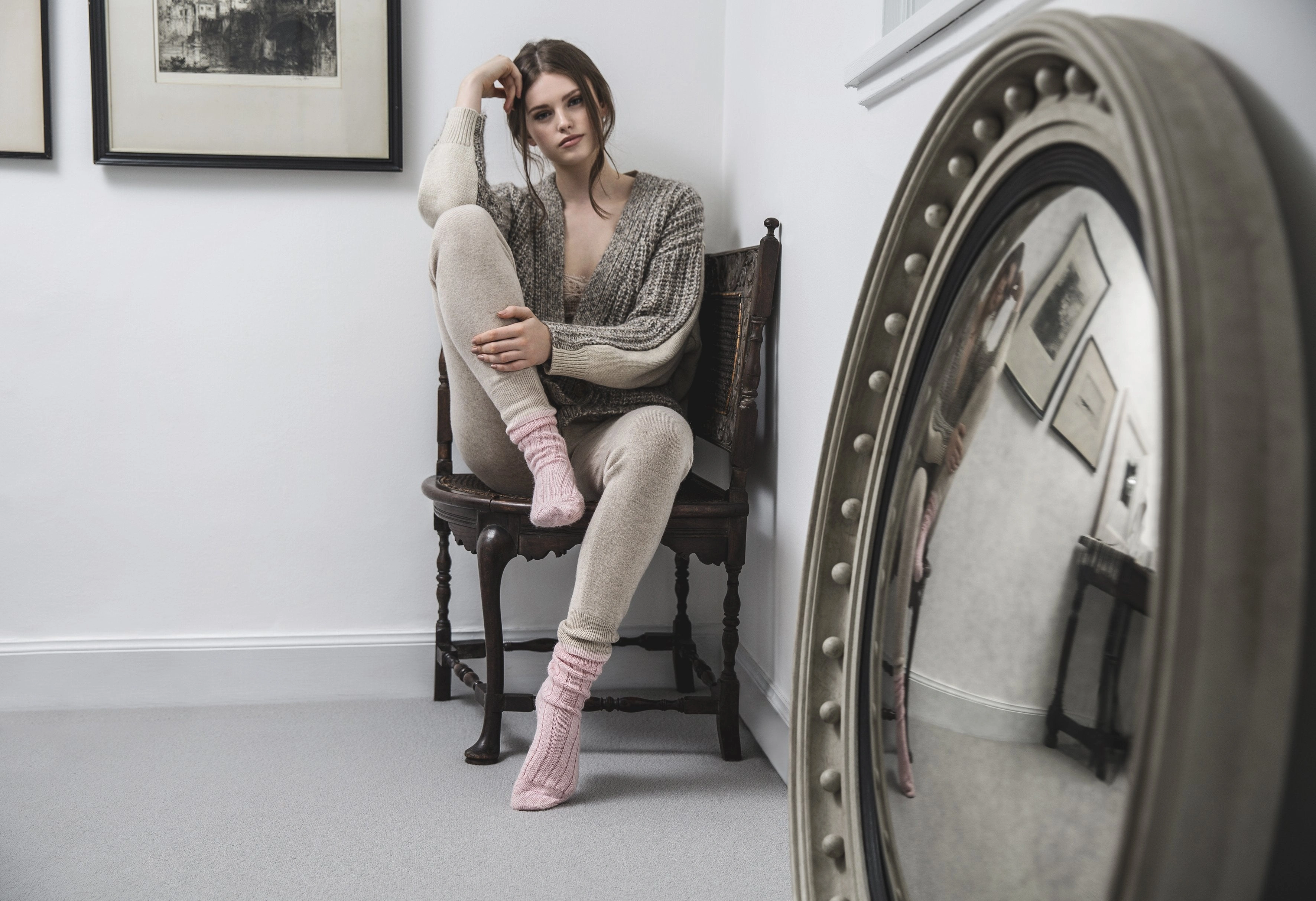 Cozy Alpaca Socks British Comfort Collection